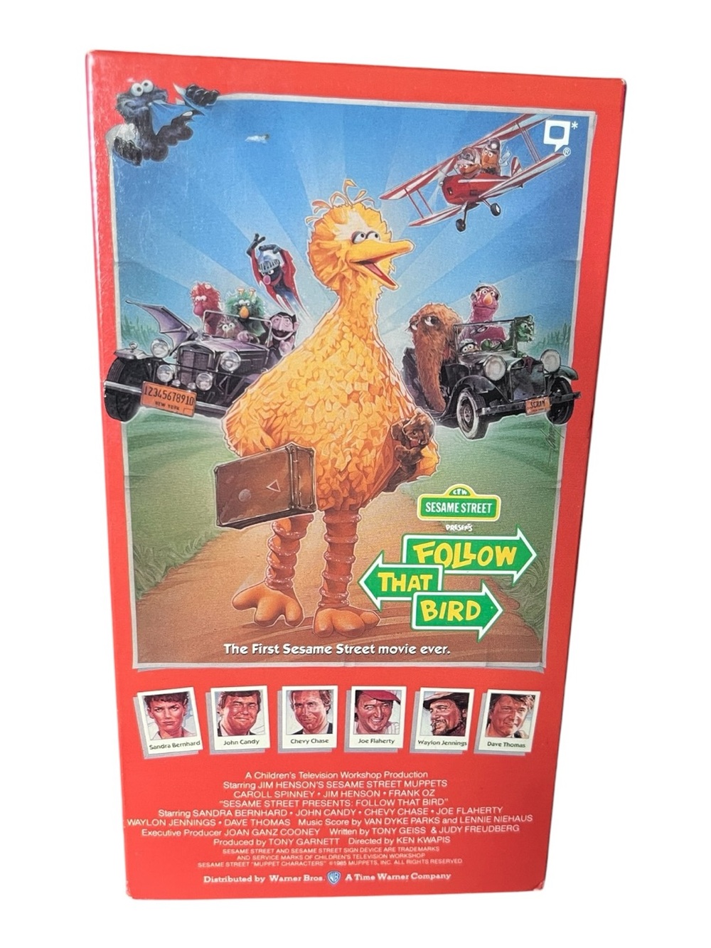 Vintage Sesame Street Follow That Bird VHS